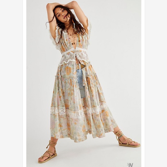 Free People Dresses & Skirts - NWT Free People Field Of Dreams Maxi dress